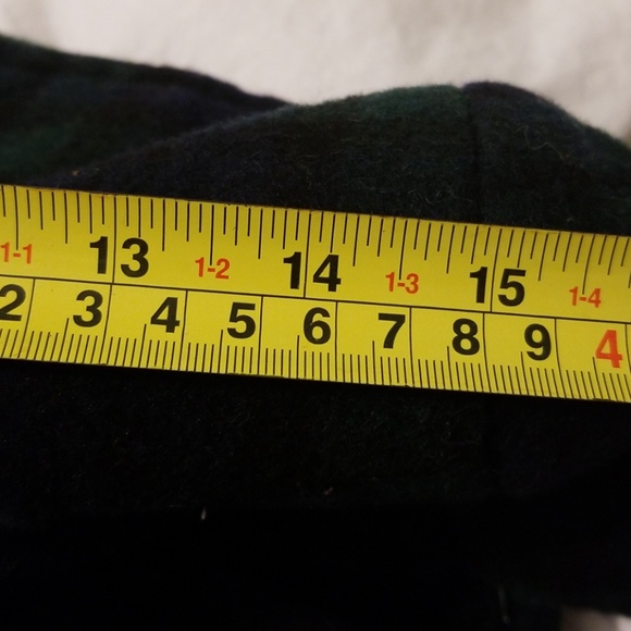 St. John's Bay green and blue pea coat! - Picture 8 of 9